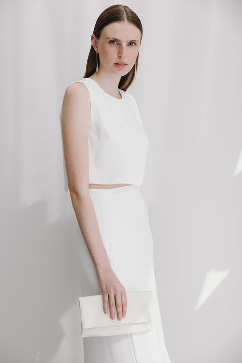Astrid clutch - Off white