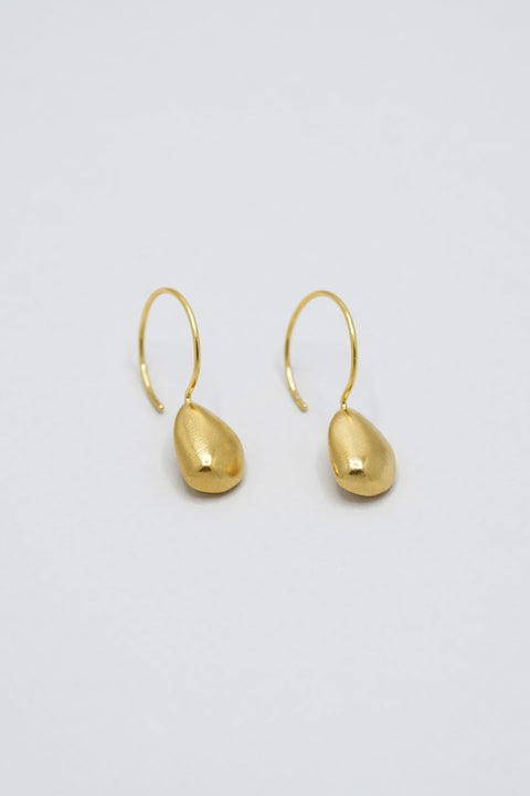 Pebble Wire Hoops - Oorbellen