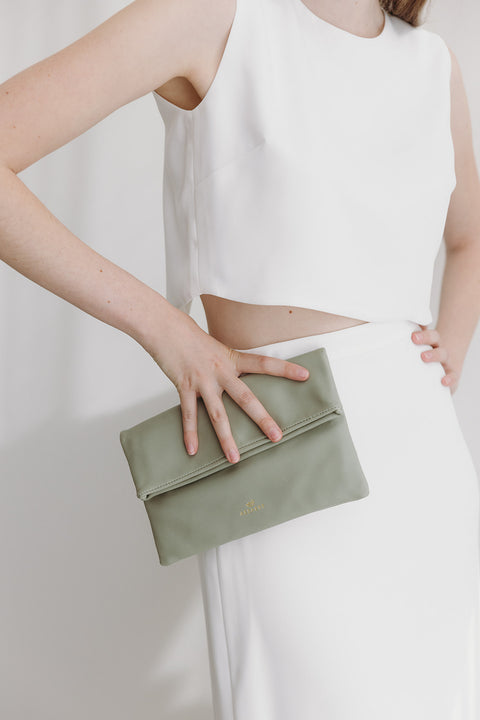 Astrid clutch - Groen