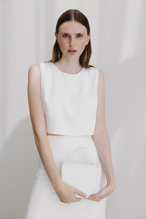 Micro briefcase - Very white