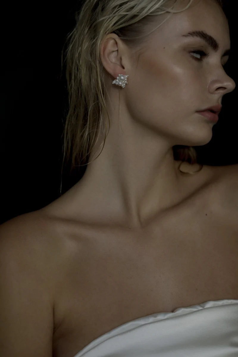 Demi Pearl Stud - Oorbellen