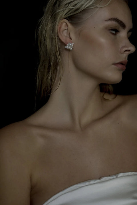 Demi Pearl Stud - Oorbellen