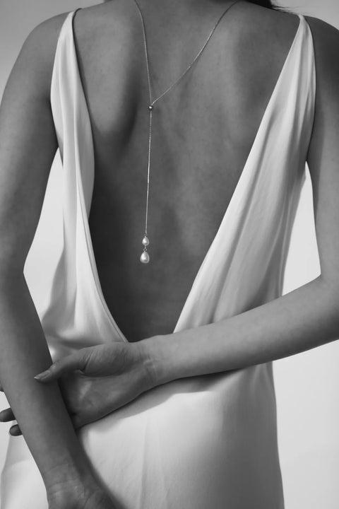 Pearl Lariat - Halsketting