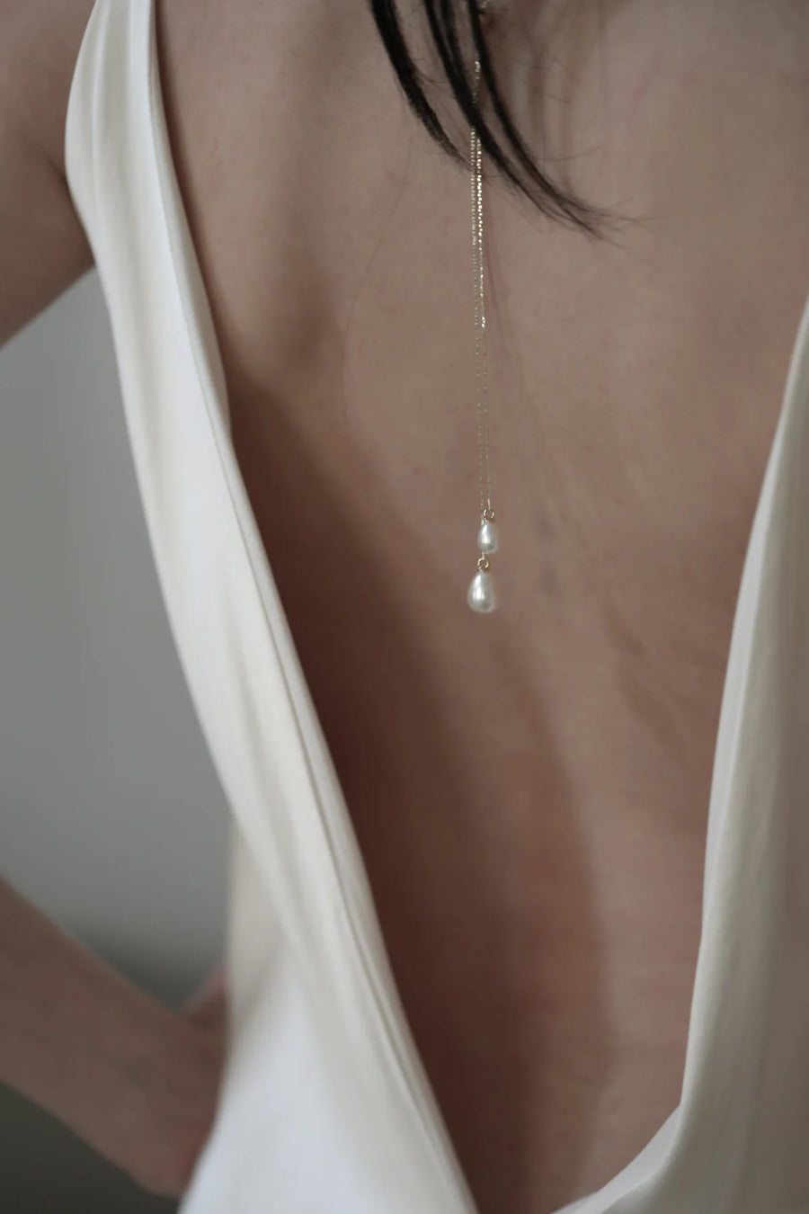 Pearl Lariat - Halsketting